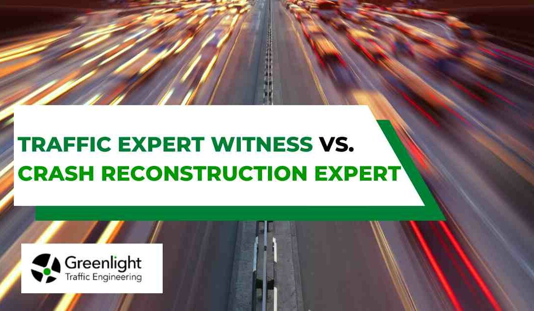 Traffic expert vs Crash reconstruction expert blog article graphic